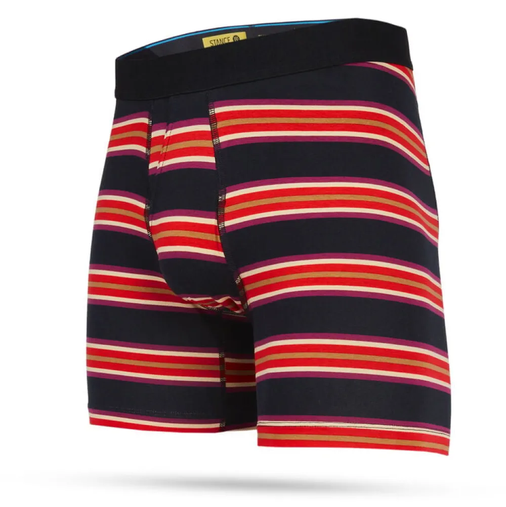 Baselayers & Underwear-Stance Speakeazy Cotton Boxer Brief Black