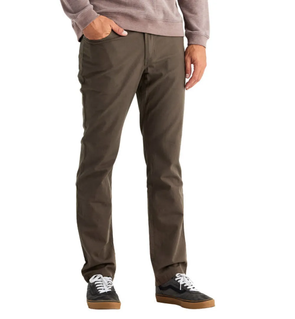 Pants-Free Fly Apparel Stretch Canvas 5 Pocket Pants for Men (FINAL SALE)