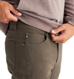 Pants-Free Fly Apparel Stretch Canvas 5 Pocket Pants for Men (FINAL SALE)