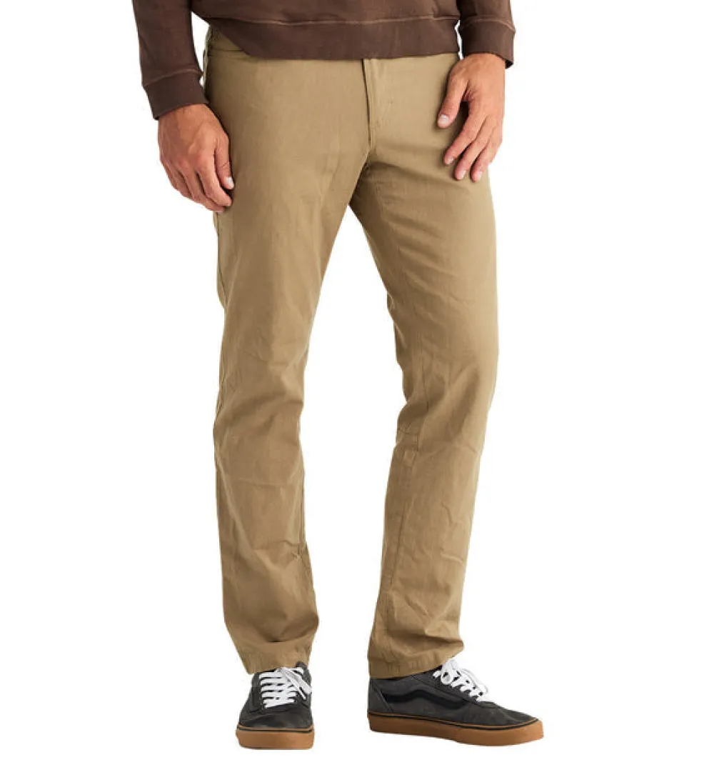 Pants-Free Fly Apparel Stretch Canvas 5 Pocket Pants for Men (FINAL SALE)