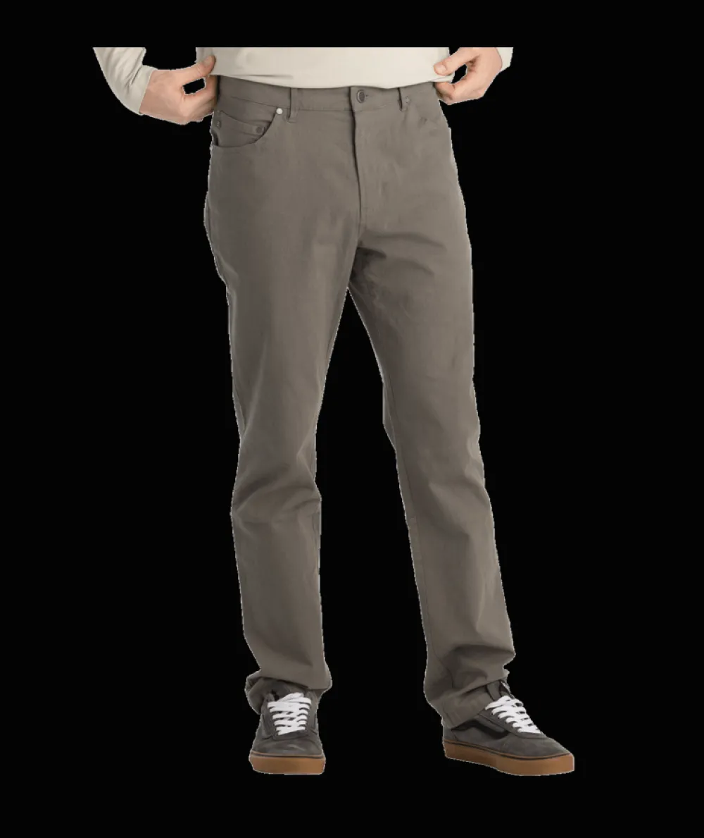 Pants-Free Fly Apparel Stretch Canvas 5 Pocket Pants for Men (FINAL SALE)