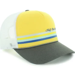 Head & Neckwear|Head & Neckwear-Half-Moon Outfitters Stripe Foam Trucker Hat