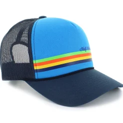 Head & Neckwear|Head & Neckwear-Half-Moon Outfitters Stripe Foam Trucker Hat