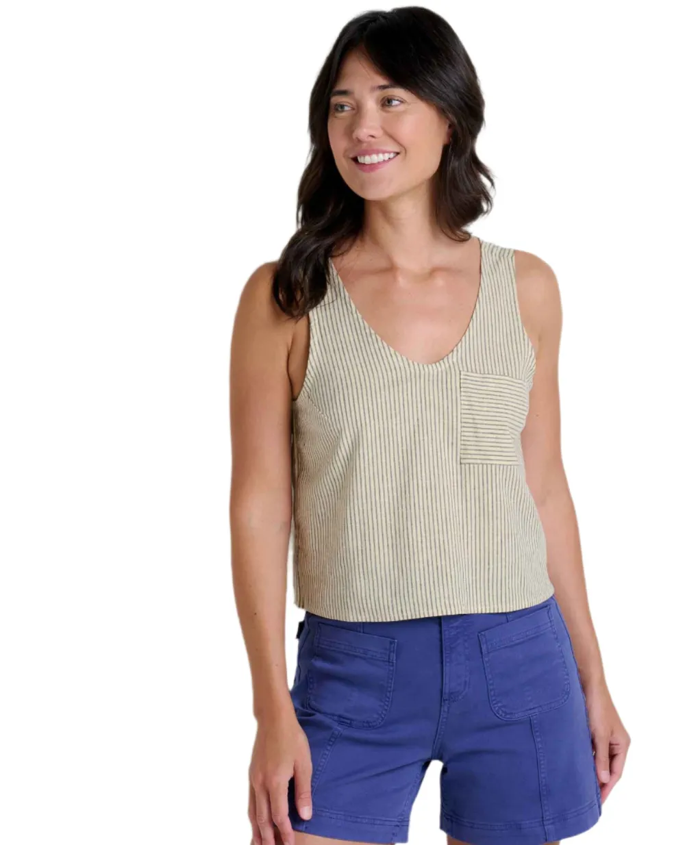 Tank Tops|Shirts-Toadu0026Co Taj Hemp Button Back Tank Top for Women