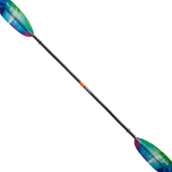 Sup & Kayak-Aqua-Bound Tech Tango Fiberglass 2-Piece Straight Shaft Kayak Paddle Northern Lights