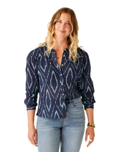Shirts-Carve Designs Tatum Gauze Top