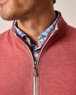 Sweaters & Hoodies|Shirts-Johnnie-O The Sully 1/4 Zip Pullover for Men (SALE)