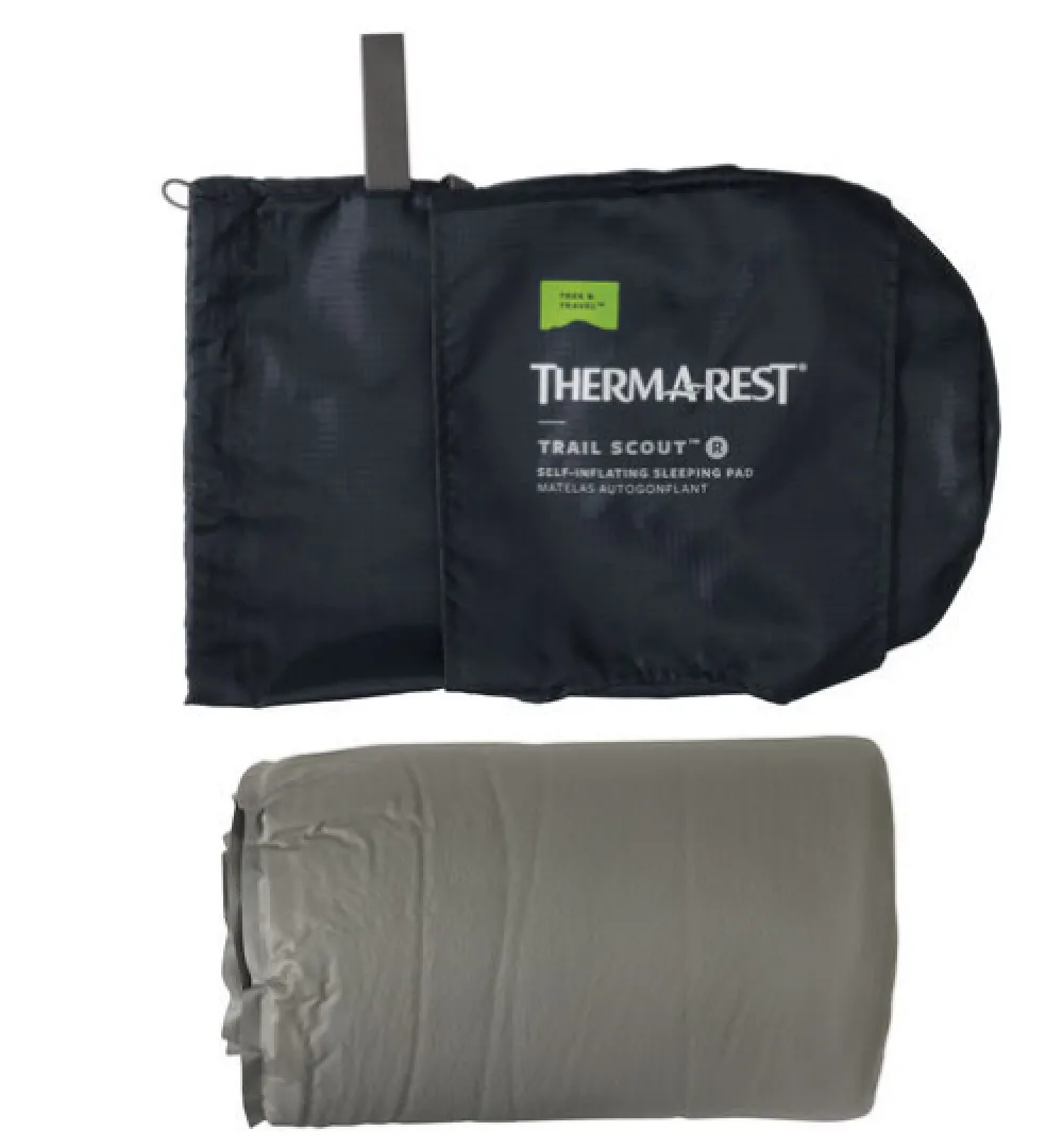 Sleeping Bags & Pads-Therm-A-Rest Trail Scout Gray