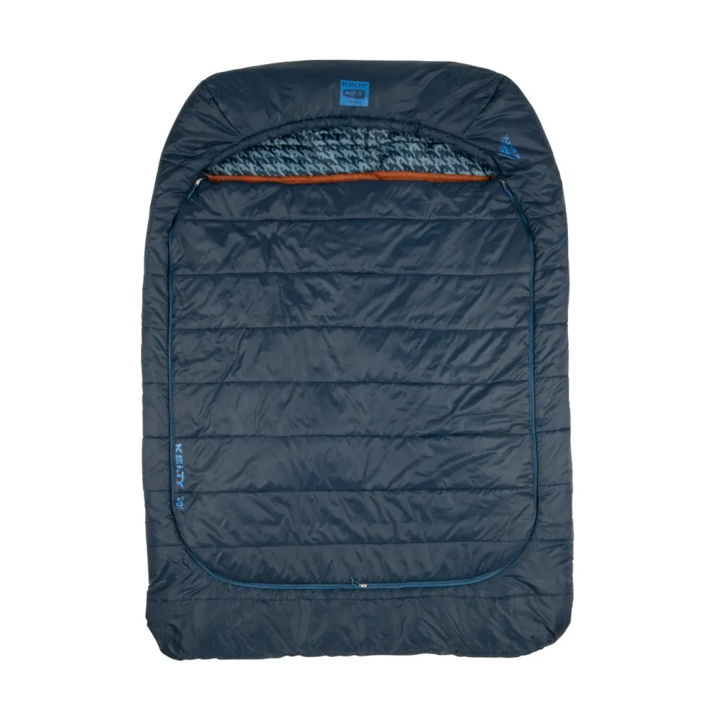 Sleeping Bags & Pads-Kelty TRU.COMFORT DOUBLEWIDE 20 Pageant Blue / Hiker