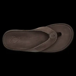 Sandals-Olukai Tuahine Sandal for Men Dark Wood