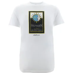 T-Shirts|T-Shirts-Half-Moon Outfitters Turn90- COLUMBIA ORIGINAL LOGO Short Sleeve T-Shirt White