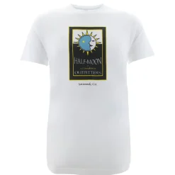 T-Shirts|T-Shirts-Half-Moon Outfitters Turn90- SAVANNAH ORIGINAL LOGO Short Sleeve T-Shirt White