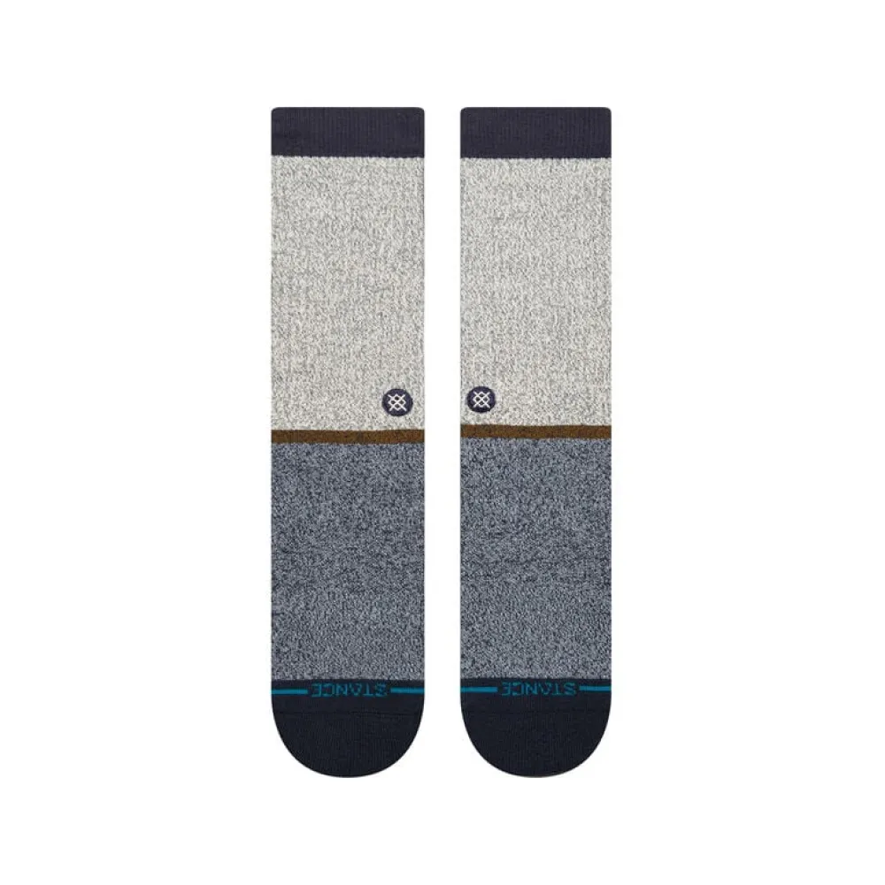 Socks-Stance Uptown Butter Blend Crew Socks for Men Navy