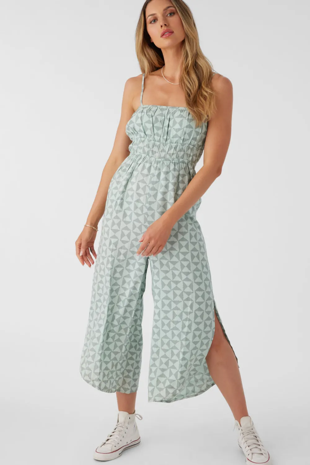 Dresses & Rompers-O'Neill Vera Amor Geo Jumpsuit for Women (SALE) Blue Haze