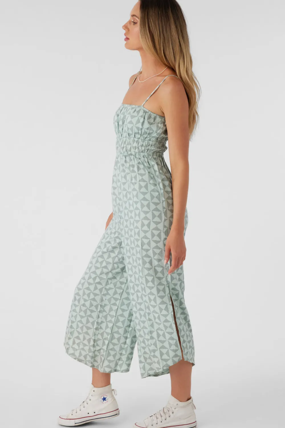 Dresses & Rompers-O'Neill Vera Amor Geo Jumpsuit for Women (SALE) Blue Haze