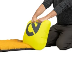 Sleeping Bags & Pads-Nemo Vortex Pump Sack Lemon Green