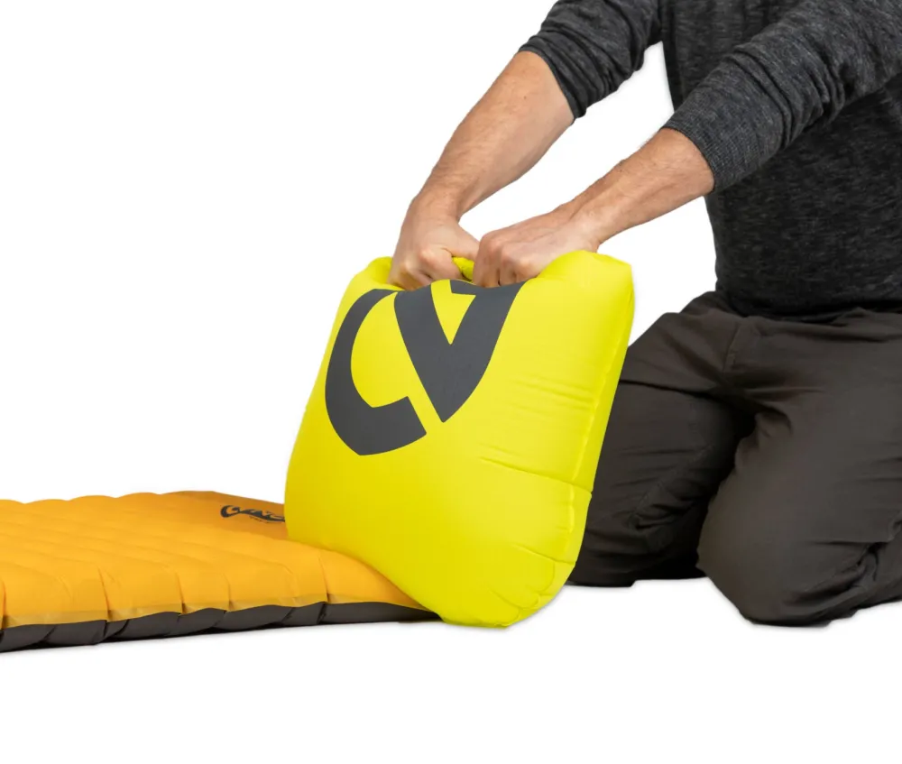 Sleeping Bags & Pads-Nemo Vortex Pump Sack Lemon Green