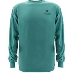 T-Shirts|T-Shirts-Half-Moon Outfitters Wave Logo Long Sleeve T-Shirt