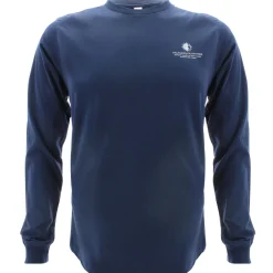 T-Shirts|T-Shirts-Half-Moon Outfitters Wave Logo Long Sleeve T-Shirt (FINAL SALE)