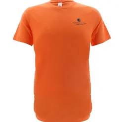 T-Shirts|T-Shirts-Half-Moon Outfitters Wave Logo Short Sleeve T-Shirt (FINAL SALE) Orange