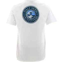 T-Shirts|T-Shirts-Half-Moon Outfitters Wave Logo Short Sleeve T-Shirt