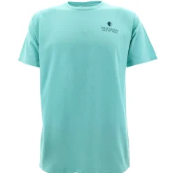 T-Shirts|T-Shirts-Half-Moon Outfitters Wave Logo Short Sleeve T-Shirt